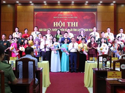 Sôi nổi Hội thi Báo cáo viên, tuyên truyền viên giỏi tỉnh Lào Cai 2026
