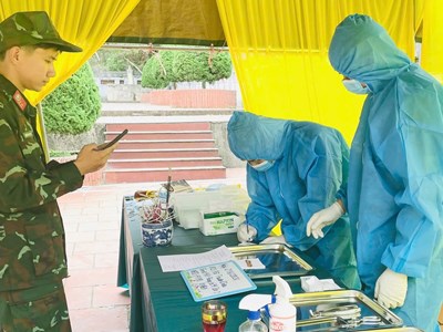 Xã Thuận Châu đẩy nhanh tiến độ lấy mẫu, số hóa dữ liệu hài cốt liệt sĩ