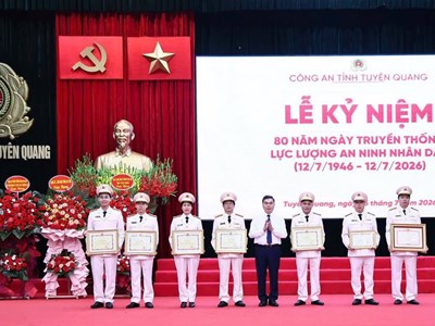 Tuyên Quang xây dựng thế trận an ninh nhân dân vững chắc ngay từ cơ sở