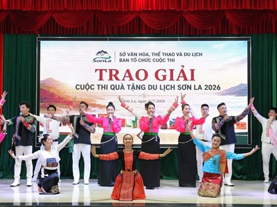 Trao giải Cuộc thi Quà tặng du lịch Sơn La năm 2026