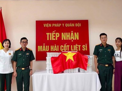 Điện Biên bàn giao 668 mẫu hài cốt liệt sĩ phục vụ giám định ADN
