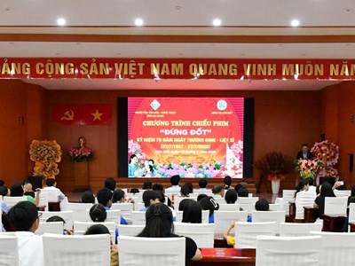 An Giang ra quân đợt chiếu phim kỷ niệm 79 năm Ngày Thương binh - Liệt sĩ