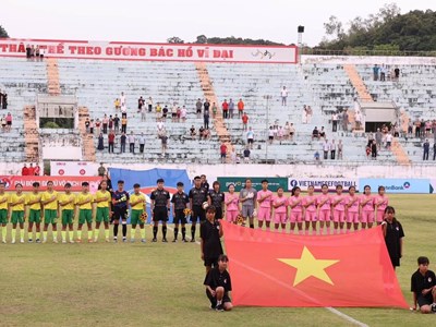 Khai mạc Giải Bóng đá nữ vô địch U16 quốc gia năm 2026 tại Sơn La