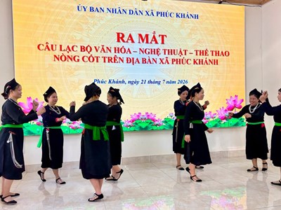 Lào Cai: Ra mắt CLB Văn hóa, nghệ thuật, thể thao nòng cốt xã Phúc Khánh 