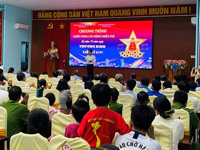 An Giang đẩy mạnh tuyên truyền tuần phim tri ân người có công