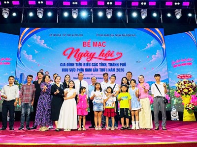 An Giang đoạt giải Nhì toàn đoàn tại Ngày hội gia đình tiêu biểu khu vực phía Nam
