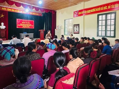 Sín Chéng đẩy mạnh tuyên truyền về hôn nhân và phòng, chống mua bán người