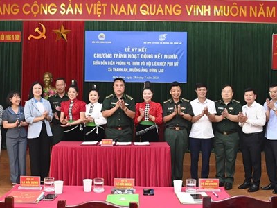 Đồn Biên phòng Pa Thơm tăng cường gắn bó quân dân nơi biên giới Điện Biên