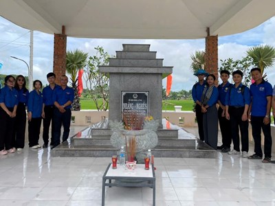Đoàn viên Sở Văn hóa và Thể thao An Giang lan tỏa hành trình tri ân 