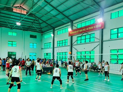240 VĐV tham gia Giải Bóng chuyền hơi trung, cao tuổi Sơn La 2026