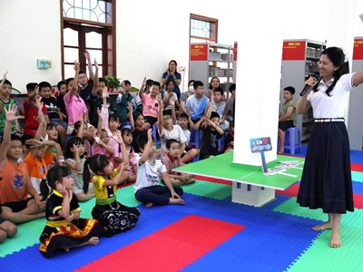 Gieo yêu thương từ trang sách, bồi đắp tình yêu quê hương cho thiếu nhi Điện Biên