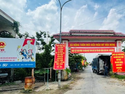 Mỹ Hòa Hưng – Sức sống mới trên xã đảo quê hương Bác Tôn