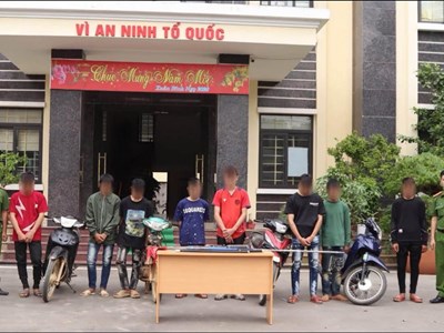 Sơn La quyết liệt xử lý thanh thiếu niên lạng lách, mang hung khí gây rối