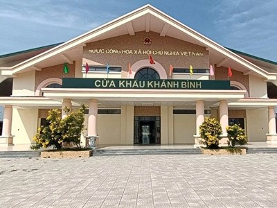 Khánh Bình được nâng cấp thành cửa khẩu quốc tế đường bộ