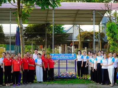 “Ngôi nhà xanh” biến phế liệu thành nguồn quỹ sẻ chia ở Mậu A