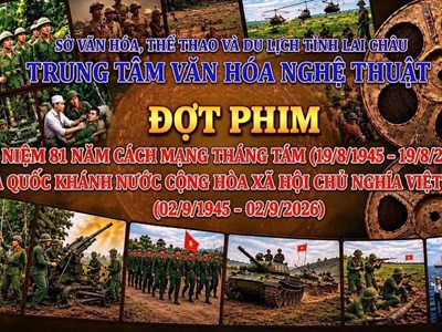 Chiếu phim cách mạng phục vụ người dân Lai Châu dịp Quốc khánh 2.9
