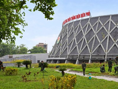 Chỉnh trang Di tích Chiến trường Điện Biên Phủ chào đón Quốc khánh 2.9