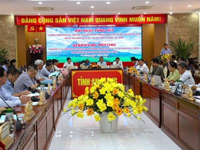 Chuyên gia ICOMOS hoàn tất khảo sát Khu di tích Óc Eo - Ba Thê