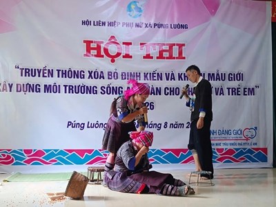  Púng Luông xây dựng môi trường sống an toàn cho phụ nữ và trẻ em