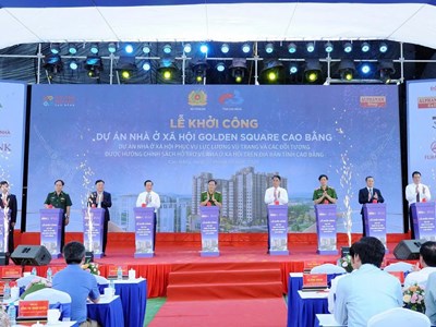 Cao Bằng khởi công dự án nhà ở xã hội đầu tiên
