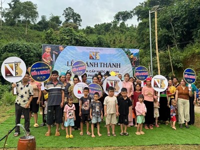 Niềm vui của 500 hộ dân vùng cao Chiềng Sinh khi có nước sinh hoạt tự chảy