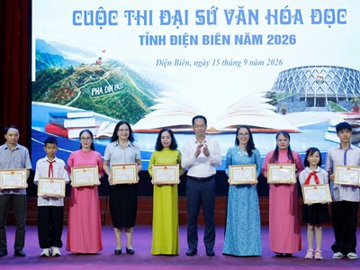Gần 2.000 tác phẩm lan tỏa văn hóa đọc ở Điện Biên