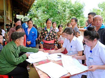 Hơn 544.000 người dân Điện Biên được khám, tư vấn sức khỏe miễn phí