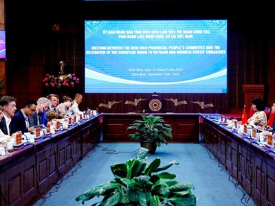 Điện Biên mở rộng hợp tác với EU về tăng trưởng xanh và du lịch bền vững