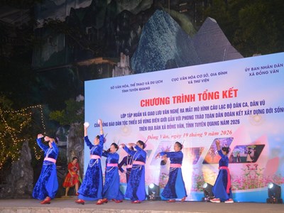 Gắn dân ca, dân vũ các dân tộc Đồng Văn với phát triển du lịch