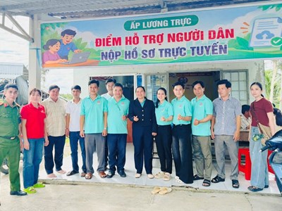 Long Thạnh nâng cao hiệu quả dịch vụ công trực tuyến, thúc đẩy xã hội số