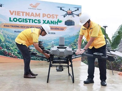 Điện Biên chính thức đưa UAV vào vận chuyển hàng hóa, nông sản