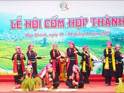 Có hẹn với mùa cốm nơi vùng cao Hợp Thành