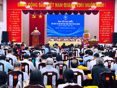 Đại hội Văn học Nghệ thuật An Giang lần thứ I sau hợp nhất