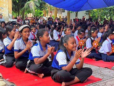 Trung thu muộn ở vùng đồng bào Khmer Ô Lâm