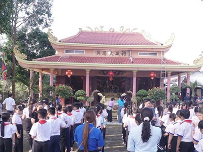 Sơn Kiên tổ chức kỷ niệm 726 năm Lễ Giỗ Đức Thánh Trần Hưng Đạo