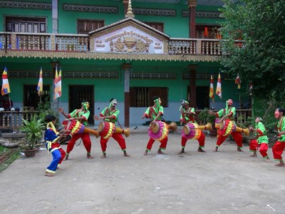 Giữ dòng chảy nghệ thuật truyền thống Khmer ở Ô Lâm