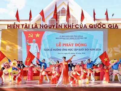 Sơn La phát động phong trào học tập suốt đời, lan tỏa tinh thần thực học