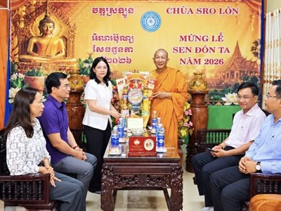 An Giang chăm lo đời sống đồng bào Khmer, củng cố khối đại đoàn kết