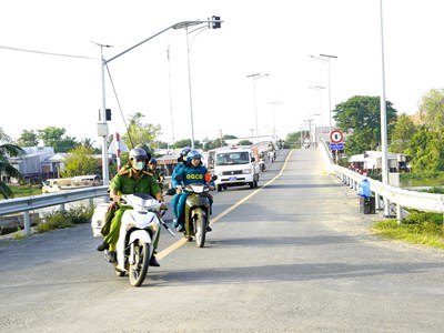 An Giang: Công an Vĩnh Hậu giữ vững an ninh, trật tự từ cơ sở