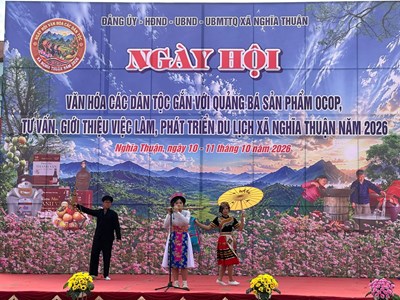Nghĩa Thuận gắn bảo tồn văn hóa với quảng bá OCOP, phát triển du lịch