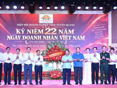 Tuyên Quang khơi nguồn sức mạnh doanh nghiệp, tạo động lực tăng trưởng