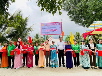 Vĩnh Thuận khánh thành cầu mới, nối nhịp đôi bờ, vun đắp niềm vui