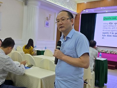 Phổ biến chính sách pháp luật về quyền con người