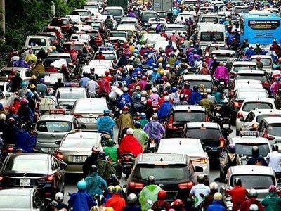 Đi đường nào để về Hà Nội không bị ùn tắc?