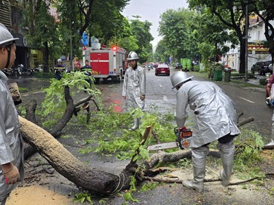 Khẩn trương khắc phục hậu quả bão số 3