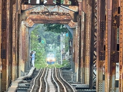 Giao thông trên cầu Long Biên và cầu Đuống bình thường trở lại