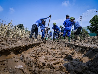 Ngành Đường sắt gặp khó khăn sau mưa lũ 