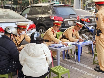 Hàng ngàn tài xế vi phạm lỗi với mức phạt cao
