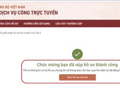 Người dân Hà Nội có thể đổi giấy phép lái xe tại 32 đại lý dịch vụ công trực tuyến 