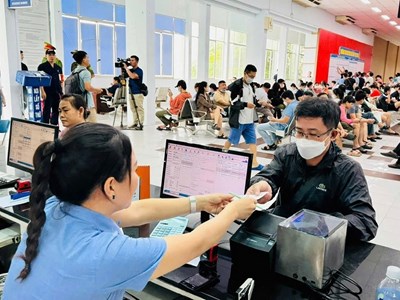 Hơn 76.000 vé tàu bán ra dịp nghỉ lễ 30.4 - 1.5